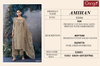 Amihan 2806 By Ganga Cotton Satin Printed Embroidery Dress Material Online Wholesale